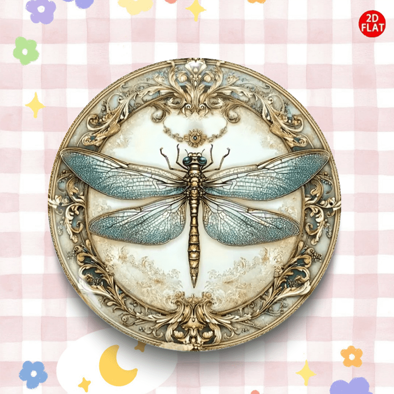 Dragonfly Classic Fashion Brooch, Pin Badge